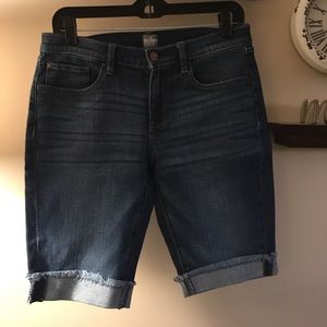 COPY - NY&C Boyfriend denim Bermuda shorts size 0